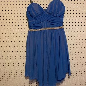 Jodi Kristopher Blue Dress